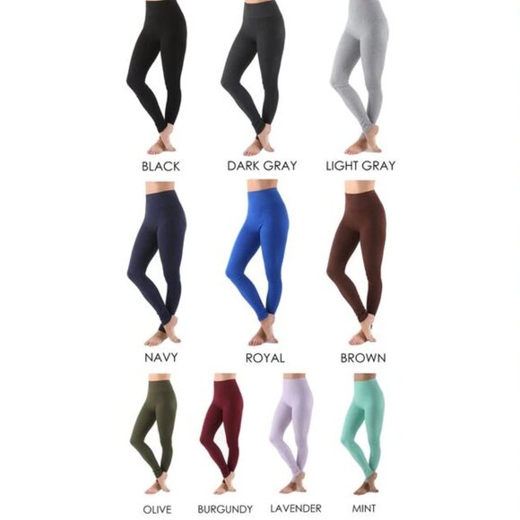 Highwaisted Breathable Cotton Leggings - Picture 7 of 7